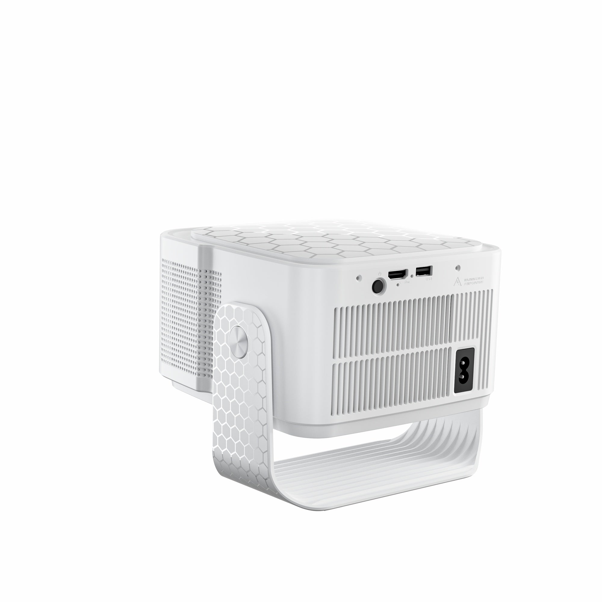 NÖRDIC Projektor Google-sertifisert 1080p 500 ANSI lumen 2.4/5G WiFi 6 Android 11