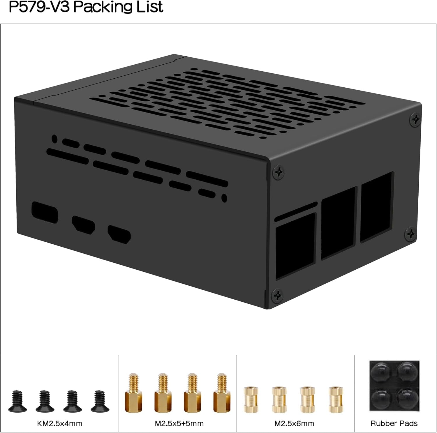 NÖRDIC Raspberry Pi 5-kabinett med støtte for PCIe M.2 NVMe SSD