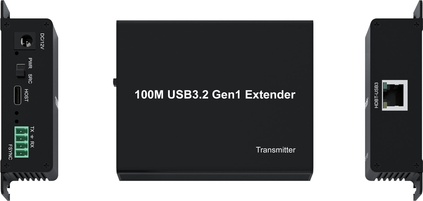 NÖRDIC USB3.2 Extender 5Gbps 2xUSB-A + 2xUSB-C up to 100m