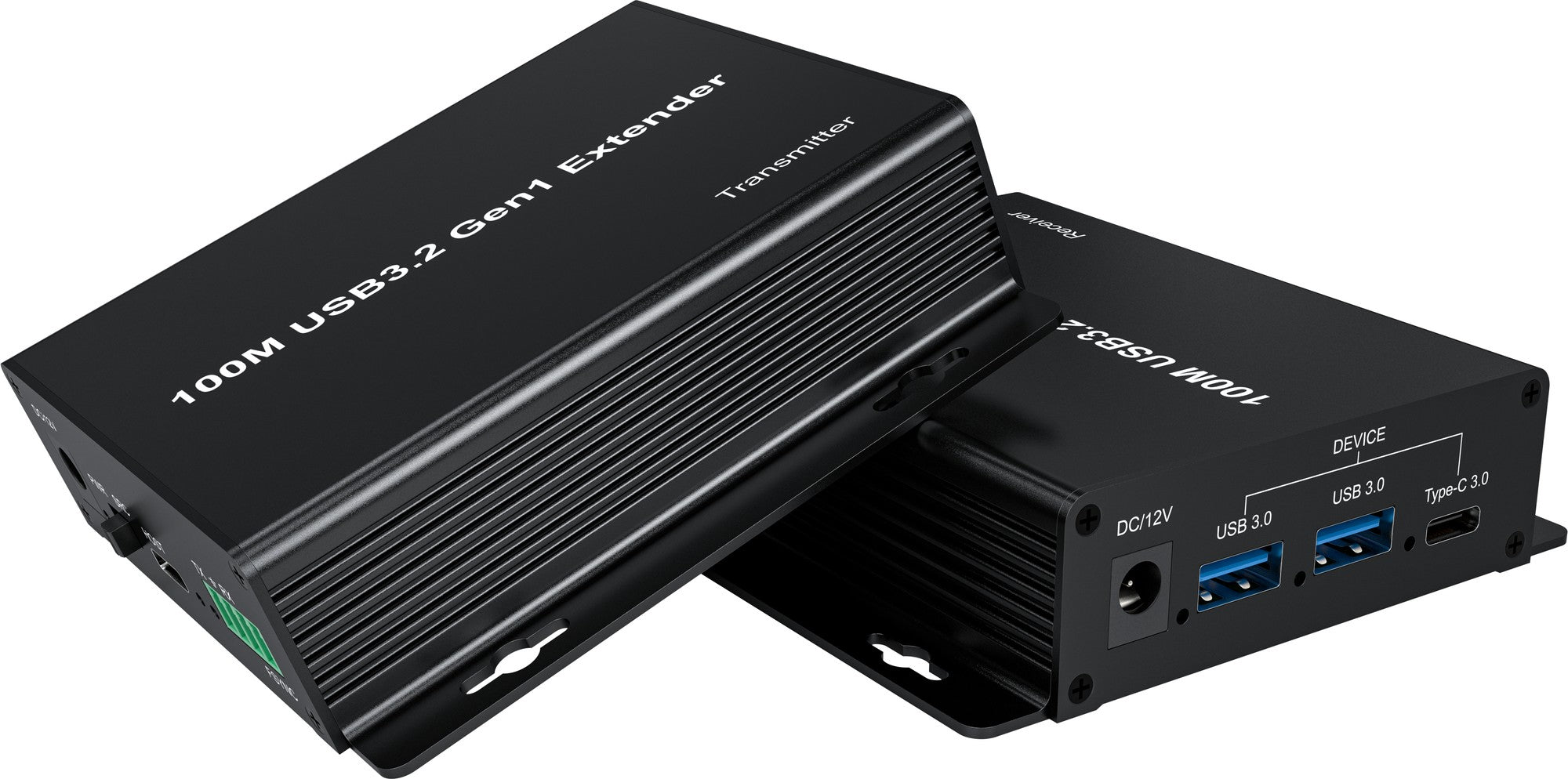 NÖRDIC USB3.2 Extender 5Gbps 2xUSB-A + 2xUSB-C up to 100m