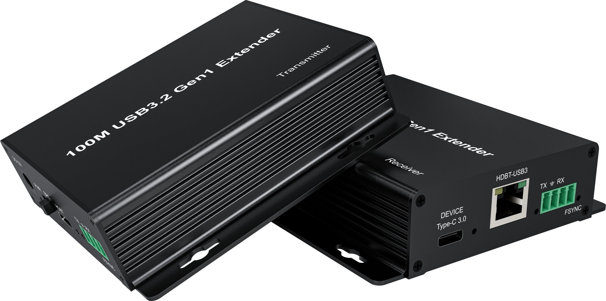 NÖRDIC USB3.2 Extender 5Gbps 2xUSB-A + 2xUSB-C up to 100m