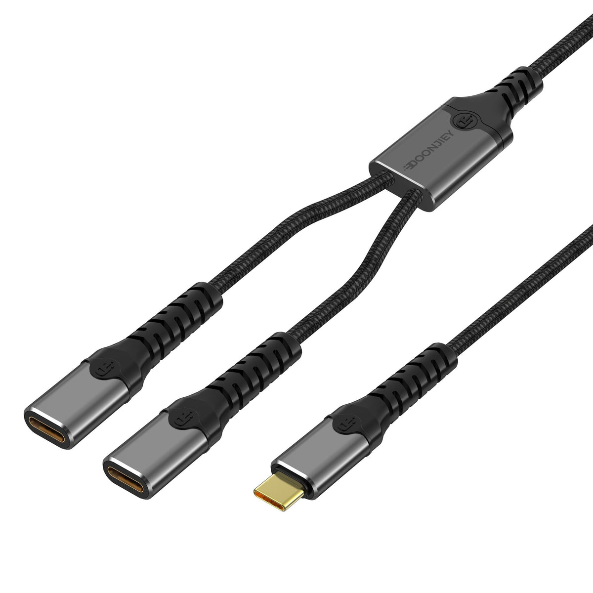 NÖRDIC USB-C hub til 1xUSB-C PD140W og 1xUSB-C
