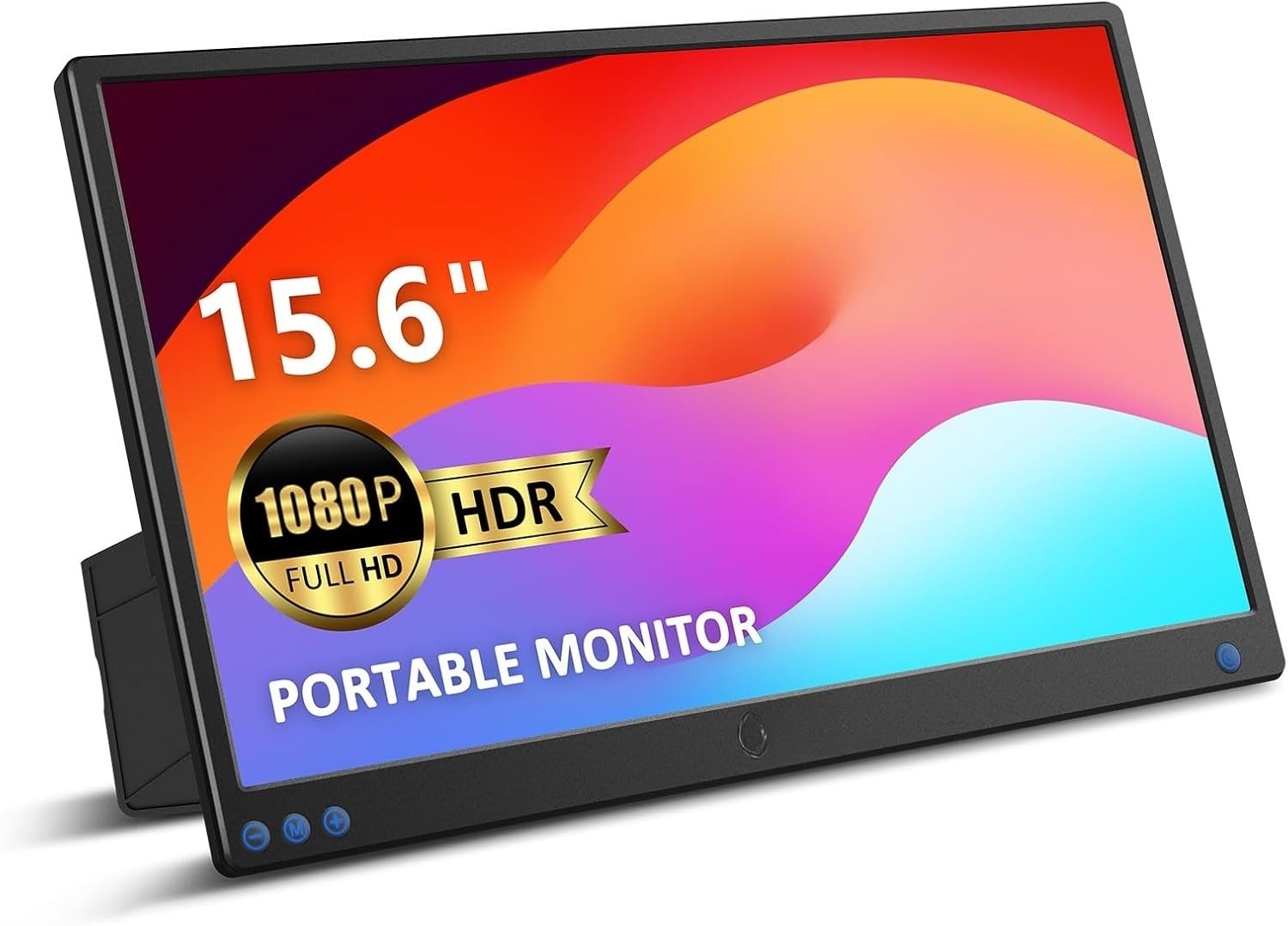 NÖRDIC USB-C og HDMI bærbar LCD-skjerm 15,6" 1920x1080p 60Hz