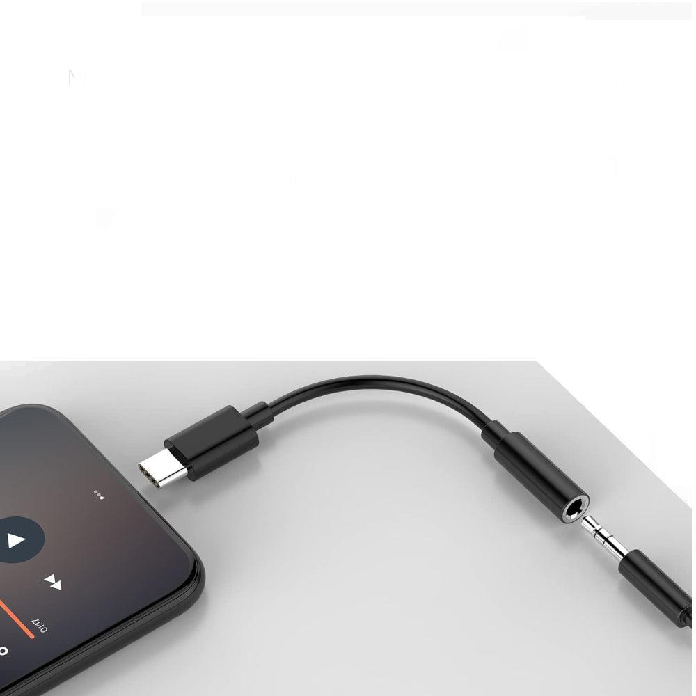 NÖRDIC USB-C til 3,5 mm lydadapter DAC USB-C hodetelefonadapter