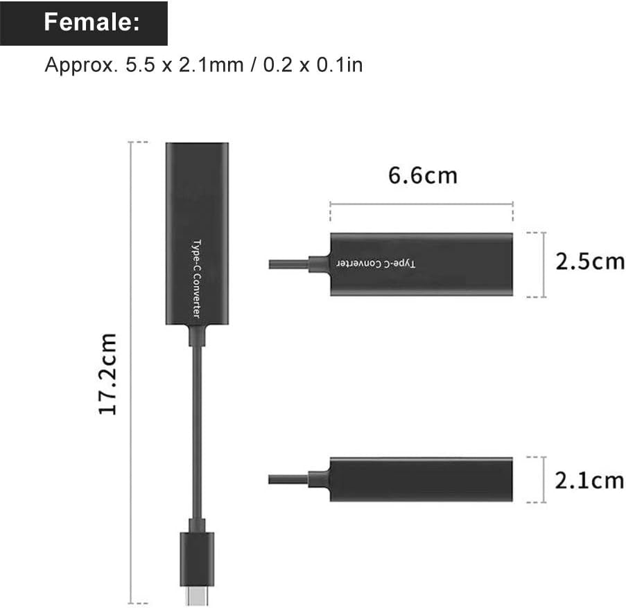 NÖRDIC USB-C til DC 7.9x5.5mm adapter