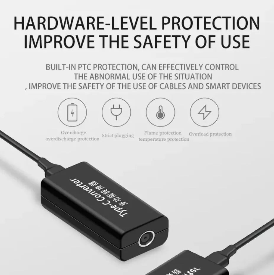 NÖRDIC USB-C til DC 7.9x5.5mm adapter