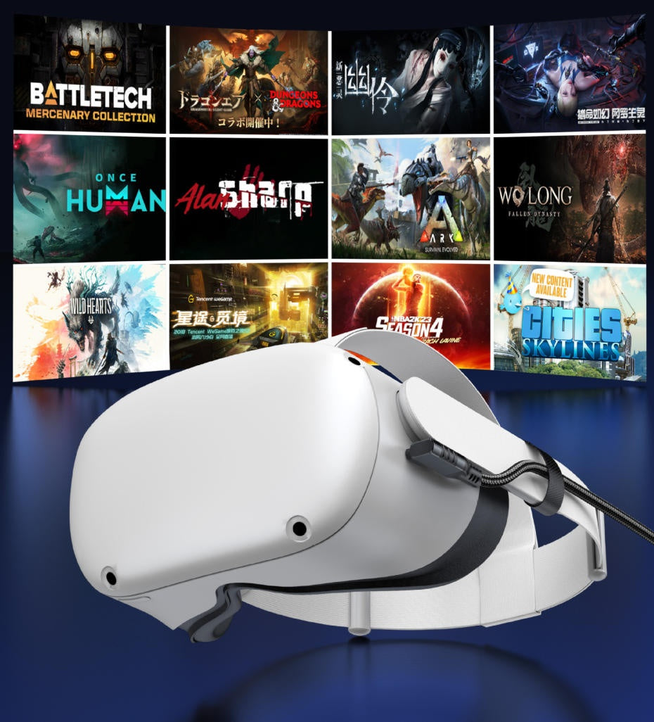 NÖRDIC VR Link-kabel 5m USB3.2 Gen1 USB-C til A 10Gbps 3A hurtiglading Quest 2 Super Speed USB Svart