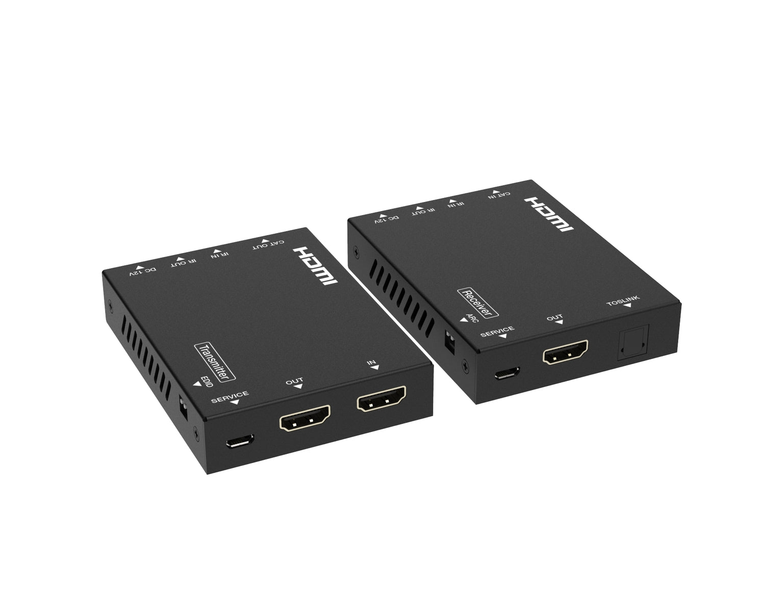 NÖRDIC Forlenger for video, lyd og IR opptil 70m CAT6