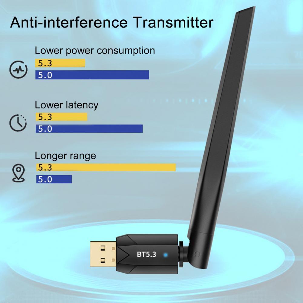 NÖRDIC langdistanse Bluetooth 5.3 USB-adapter 150m