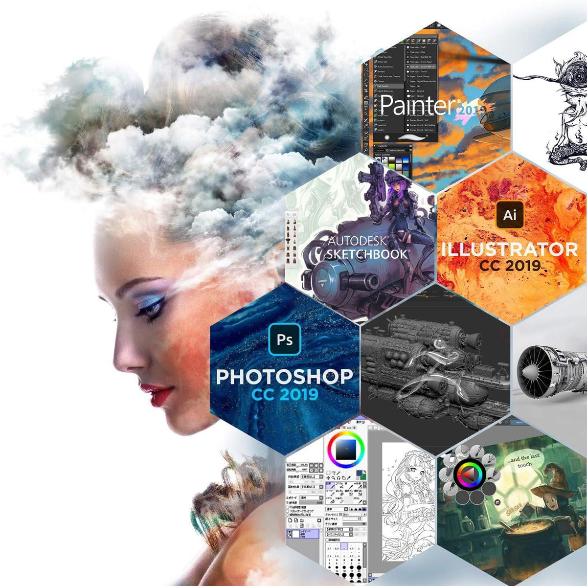 Pen Display 15.6" IPS Monitor with 10 Quick Keys and 8192 Levels of Pressure Battery-free Pen