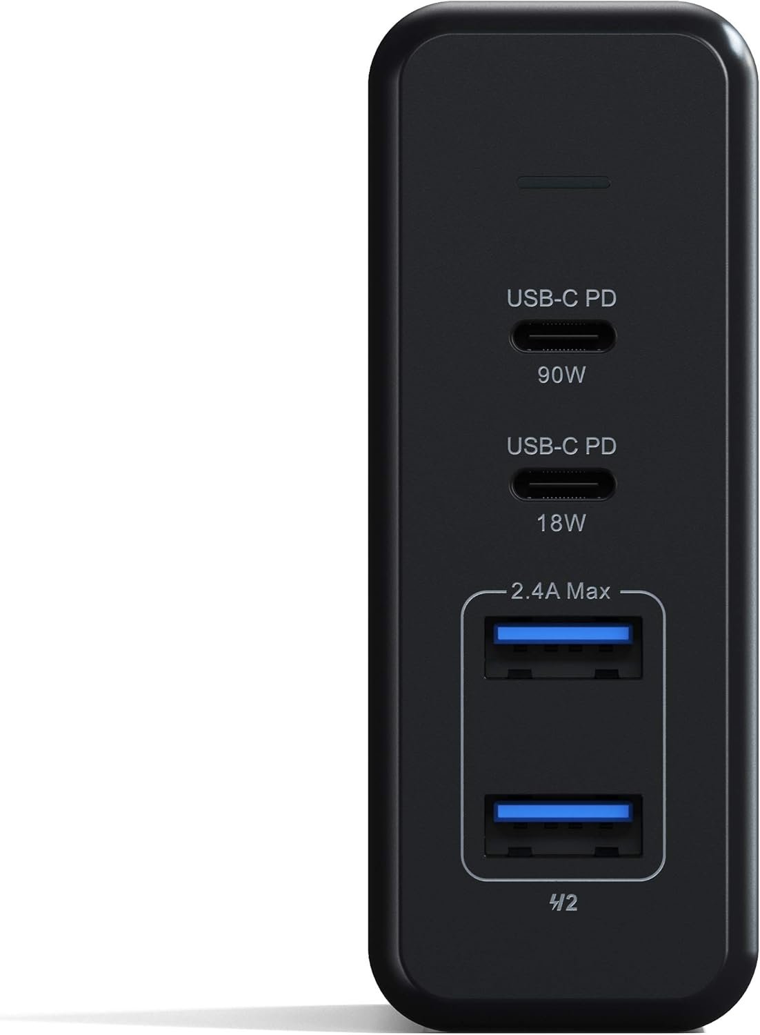 Satechi 108W Pro USB-C PD stasjonær ladestasjon – 2xUSB-C PD og 2xUSB A-porter