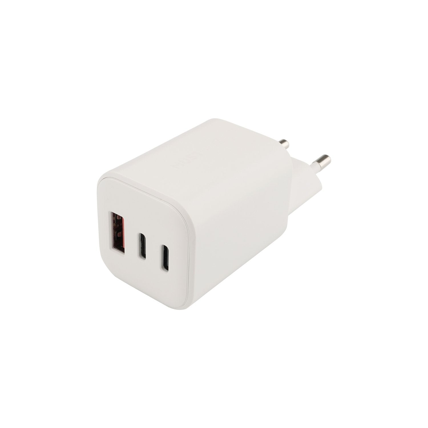 Vegglader 2xUSB-C 1xUSB-A 65W PD PPS