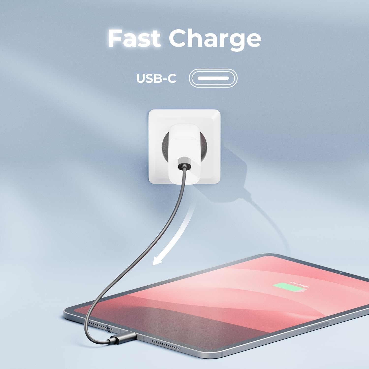 Vegglader USB-C 20W PD