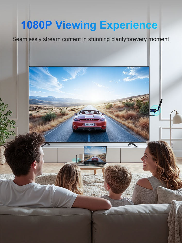 Wireless HDMI Extender 5GHz 1080p 60Hz 400m