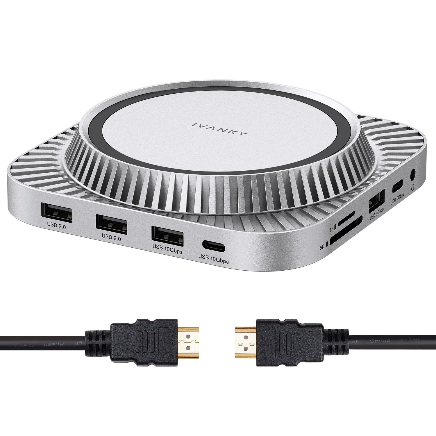 iVANKY 1 to 13 ports FusionDock 3 for MacMini M4 4K60Hz/120Hz