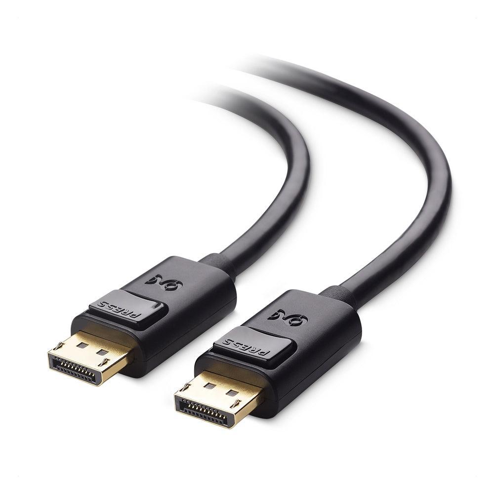 Cable Matters 1,8 m VESA-sertifisert Displayport til Displayport 1,4-kabel 8K i 60 Hz 32,4 Gbps 10-bit HDR