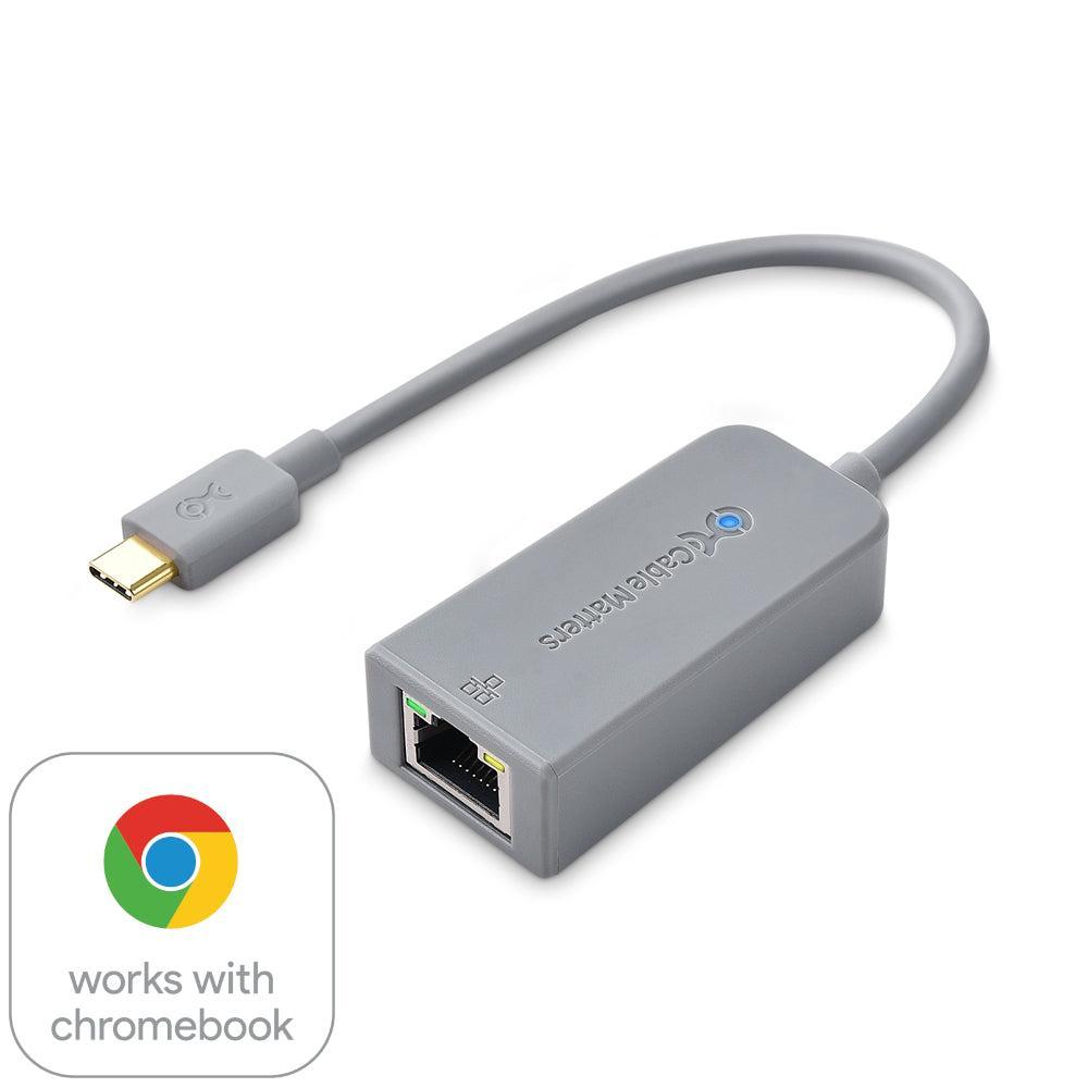 Cable Matters USB-C til Gigabit Ethernet-adapter fungerer med Chromebook-sertifisert