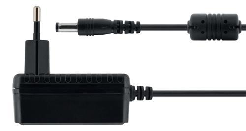DELTACO strømadapter, 100-240V AC 50/60Hz til 5V DC, 3A, 1,5m kabel, svart