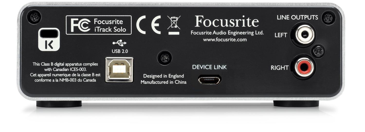 Focusrite Itrack Solo Audio interface