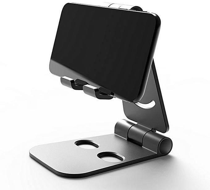 Justerbar Universal Table Stand for mobiltelefon tabletter iPhone iPad Holder av plast Rotatable Mobile Stand 270 grader