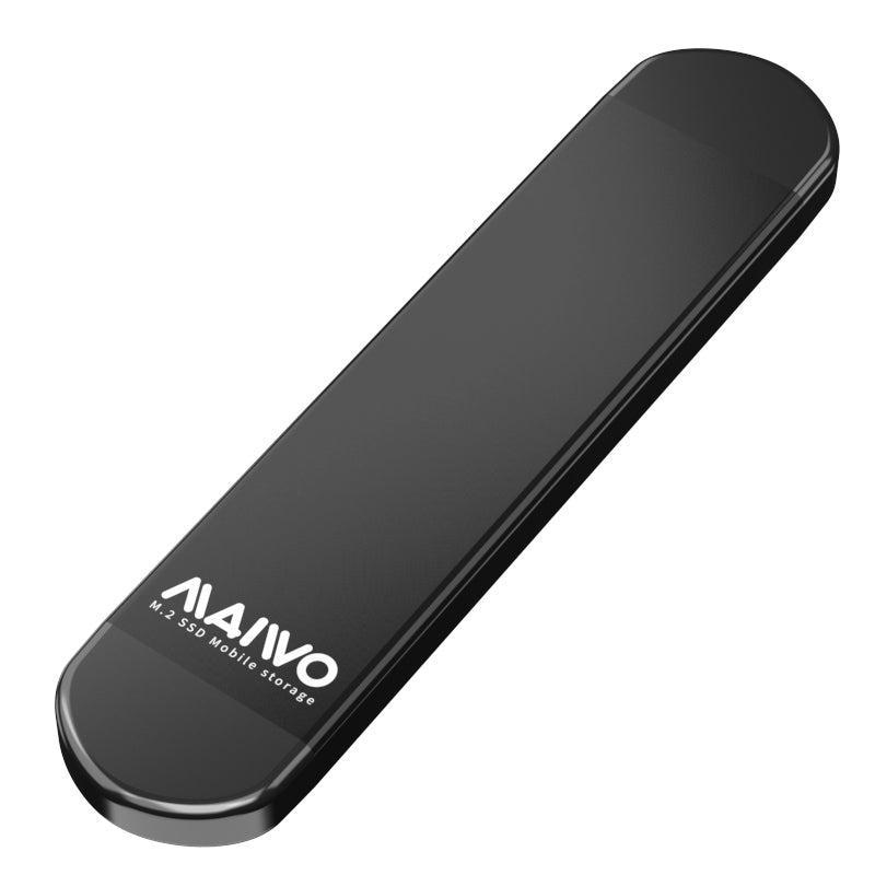 Maiwo K1683P2 Eksternt skap M.2 NVME og SATA SSD til USB A og USB C 10Gbps B-Key og B & M Key Uasp 2280 2260 2242 2230 Aluminimu