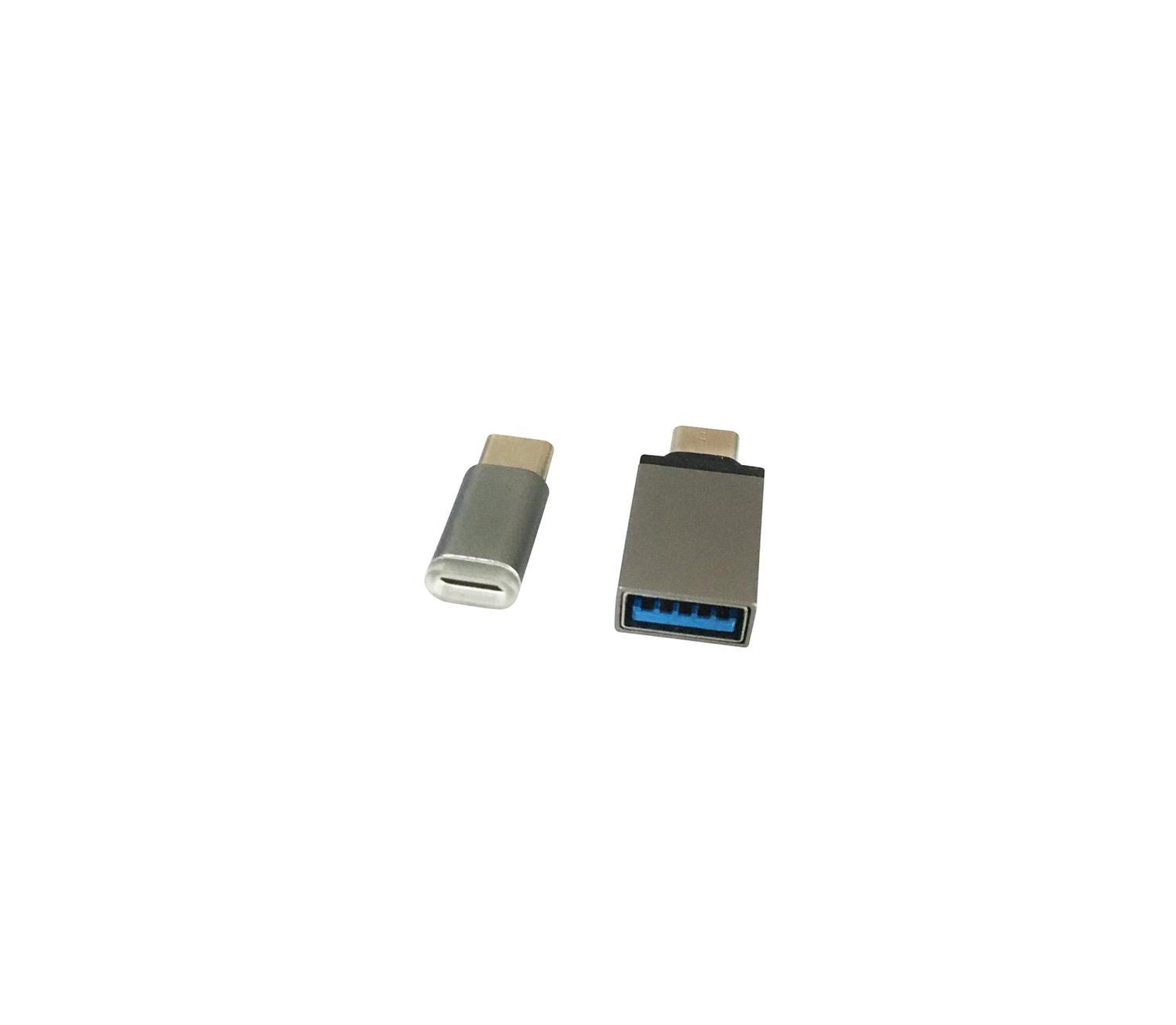 NÖRDIC 2 i 1 adapter kit USB A 3.1 til USB C og Micro USB til USB C