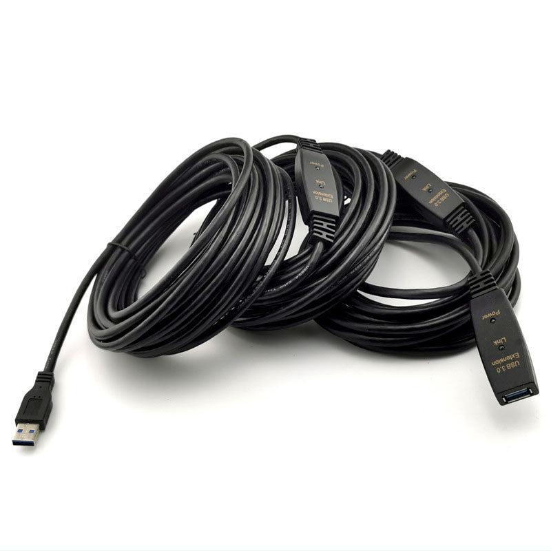 NÖRDIC Active 10M USB3.1 Forlengelseskabel 5GBPSEXtension USB En mann til Kvinne for Xbox, PS5, Oculus, Skriver, Skanner, PlayStation, VR