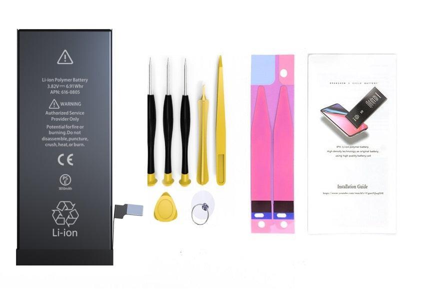 NÖRDIC Battery for iPhone 6s Plus med Verktøy Kit 7 Deler og Batteri Tape 2750mAh