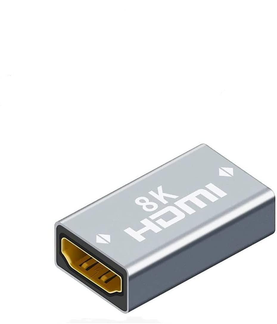 NÖRDIC HDMI 2.1 8K Hunn til kvinnelig kabelforlenger HDMI kjønnsveksler
