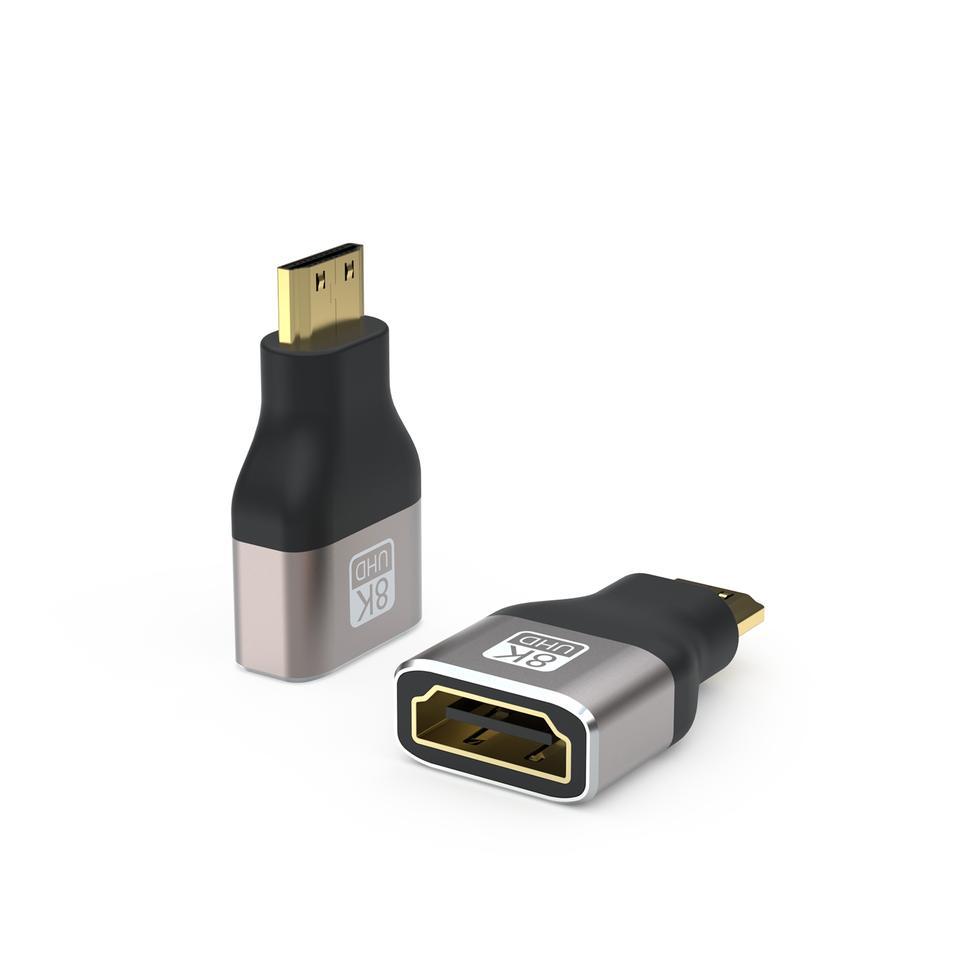 NÖRDIC HDMI 8K Adapter HDMI hunn til Mini HDMI hann