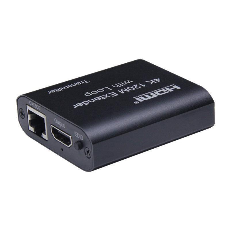 NÖRDIC HDMI Cat6 forlengelse 120m 4K30Hz HD med loop EDID funksjon HDMI Extension