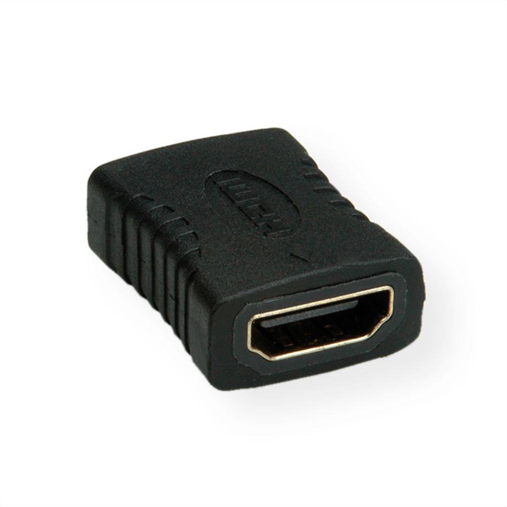 NÖRDIC HDMI-N5003, HDMI Kvinne til HDMI Kvinne Sex Exchanger UHD 4K 60Hz 18Gbps Black