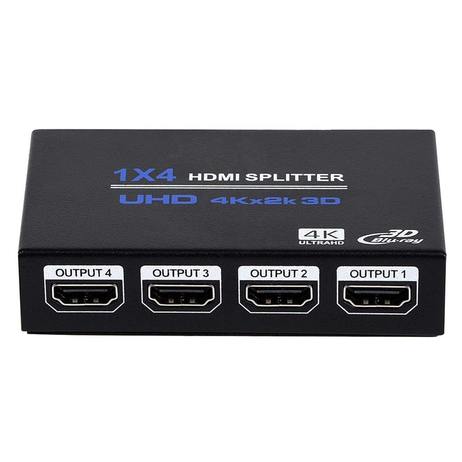 NÖRDIC Splitter 1 til 4 HDMI 4K30Hz 3D