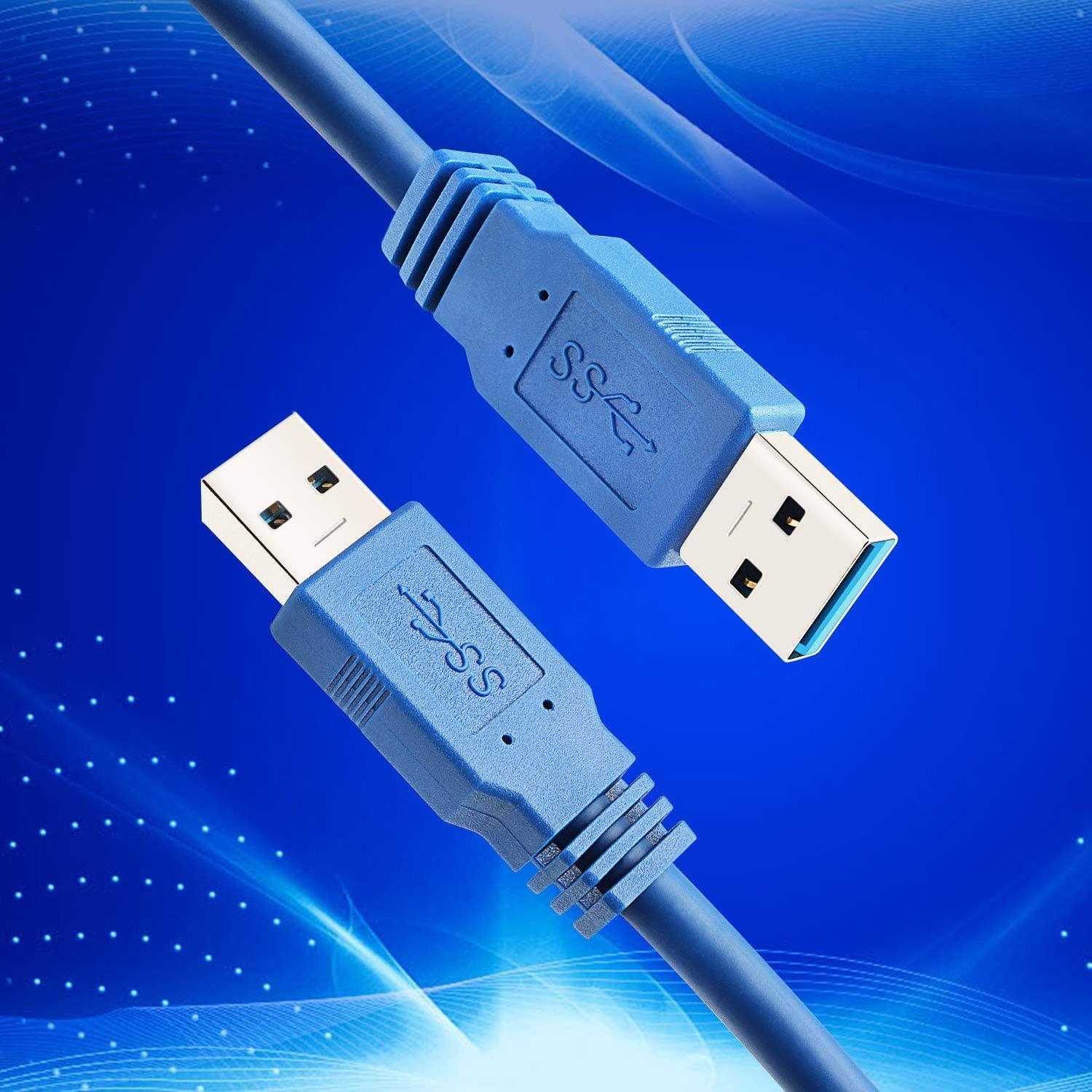 NÖRDIC USB3.1 Kabel Type En mann til å skrive en mann 5Gbps 50cm USB3.0