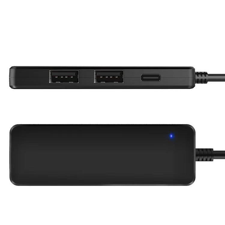 NÖRDIC USB-A 2.0 Hub 4 porter 3xUSB-A 480Mbps 1xUSB-C 480Mbps