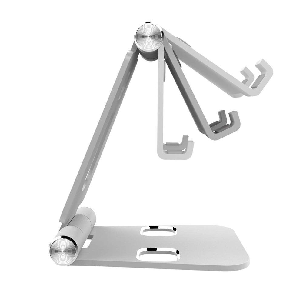NÖRDIC aluminium justerbar universell tabellstand for mobiltelefon tabletter iPhone iPad Holder roterbar mobilstand