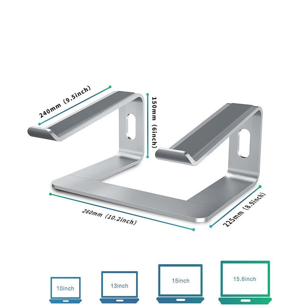 NÖRDIC aluminiumportabilitet for opptil 15,6 "Notebook Stand Laptopstative