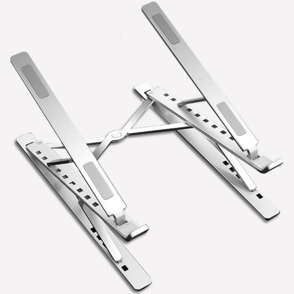 NÖRDIC justerbart laptopstativ i aluminium i to nivåer for opptil 17" notebookstativ laptopstativ