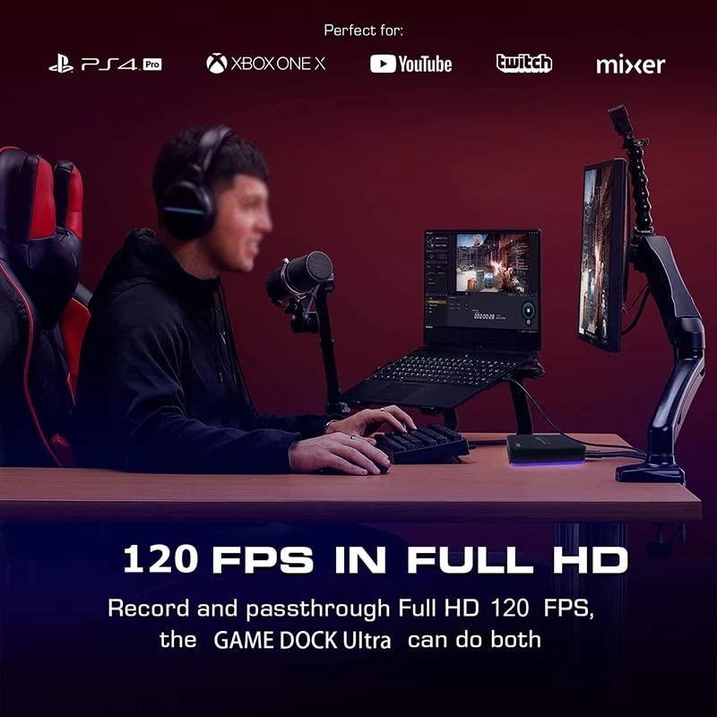 ezcap GameDock Ultra 4Kp60 HDR HDMI-videoopptakskort